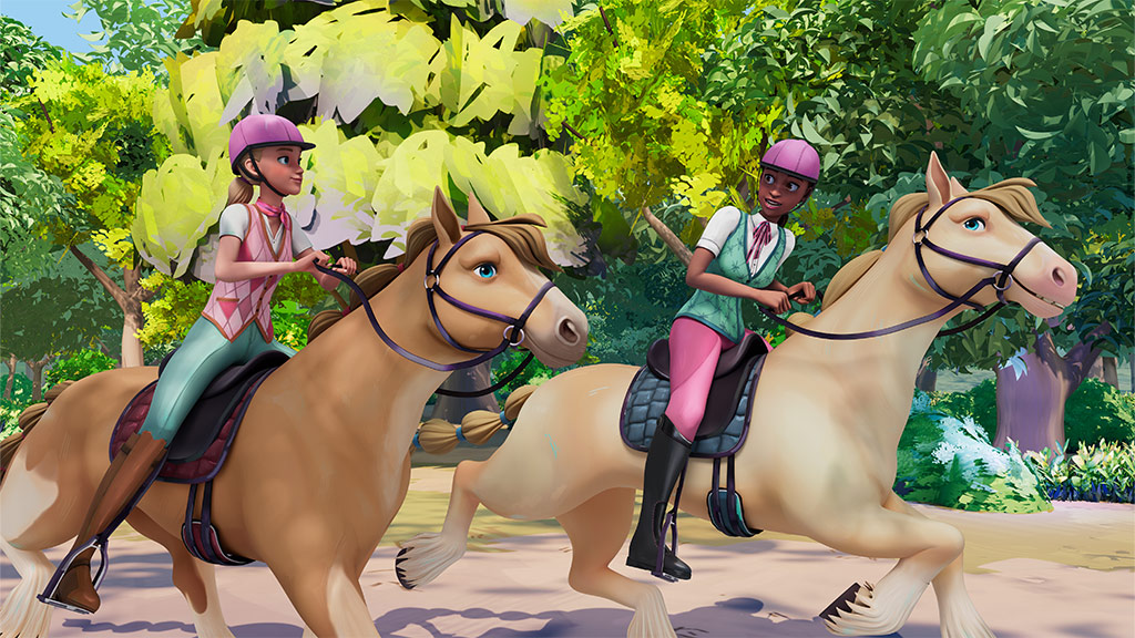 Barbie se embarca en una nueva aventura ecuestre en la película Barbie: Mystery of the Great Horse Race