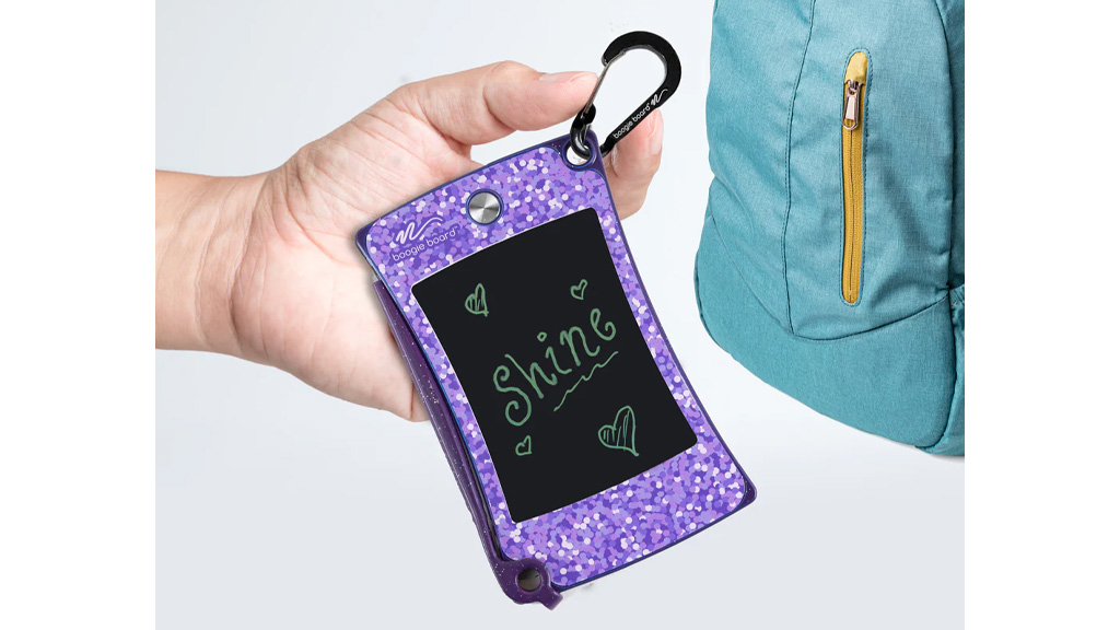 Presentación de juguetes: colección Boogie Board Jot Pocket Shimmer