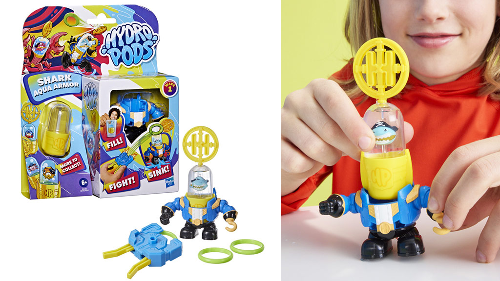 Exclusivo: ¡Hasbro ha hecho un gran impacto con su nueva marca de juguetes, los Hydro Pods!