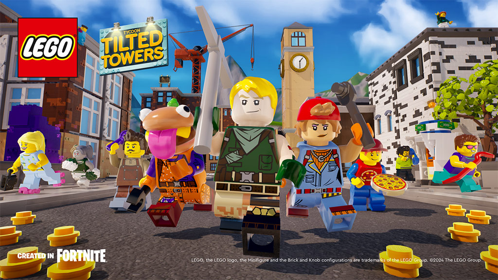 LEGO Tycoon: Tilted Towers se une a Fortnite