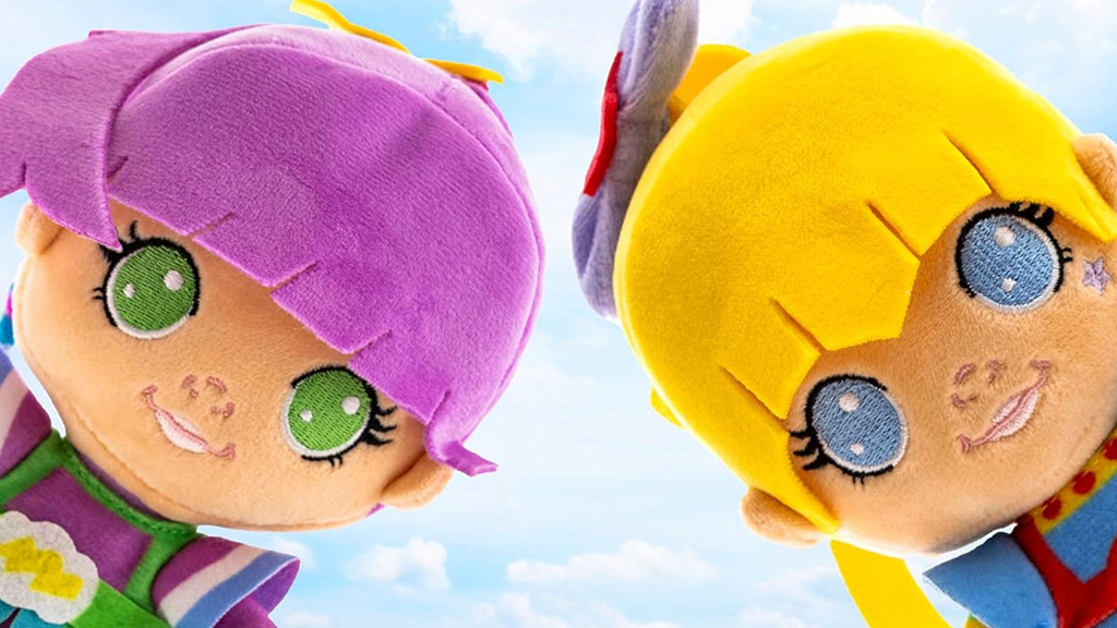 Los nuevos peluches de Rainbow Brite aportan color a la colección de los niños