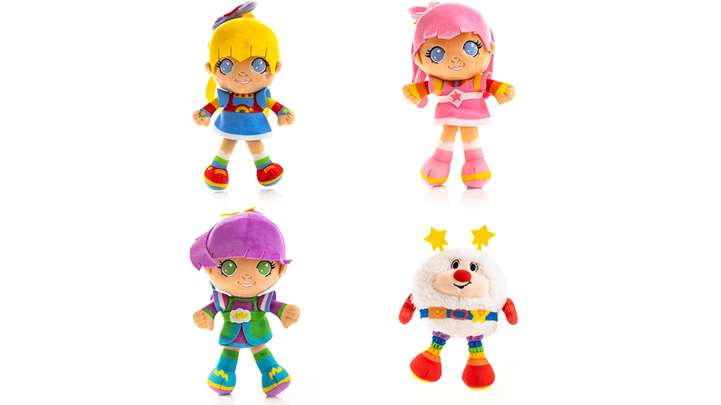 Los nuevos peluches de Rainbow Brite aportan color a la colección de los niños