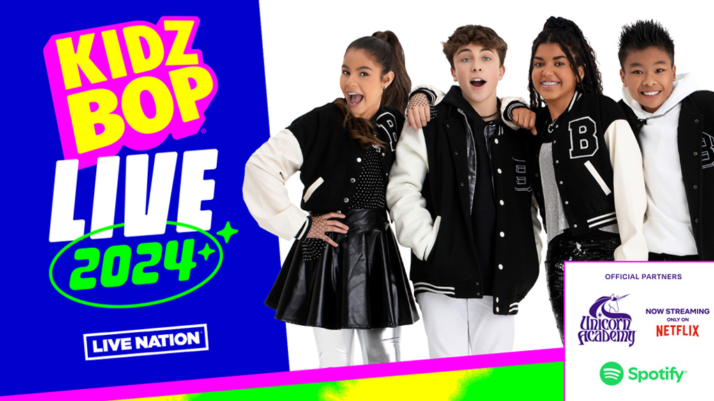 ¡Disfruta de las 17 nuevas fechas de la gira Kidz Bop Live 2024!