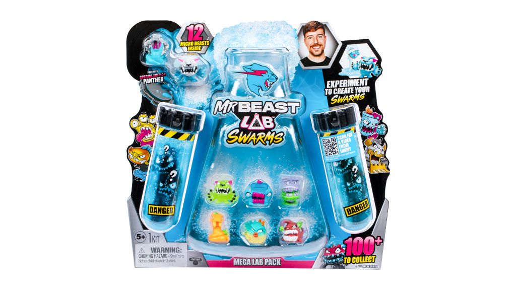 ¡Dirígete al laboratorio por una nueva colección de MrBeast de Moose Toys!