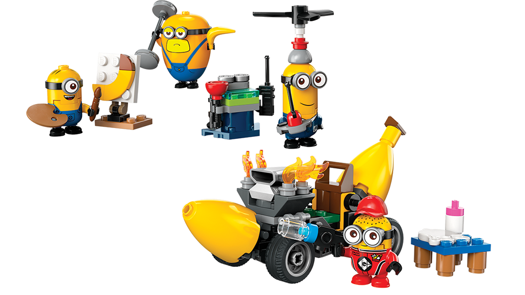 ¡Colecciona los Minions y la caja de juego de Gru 4!