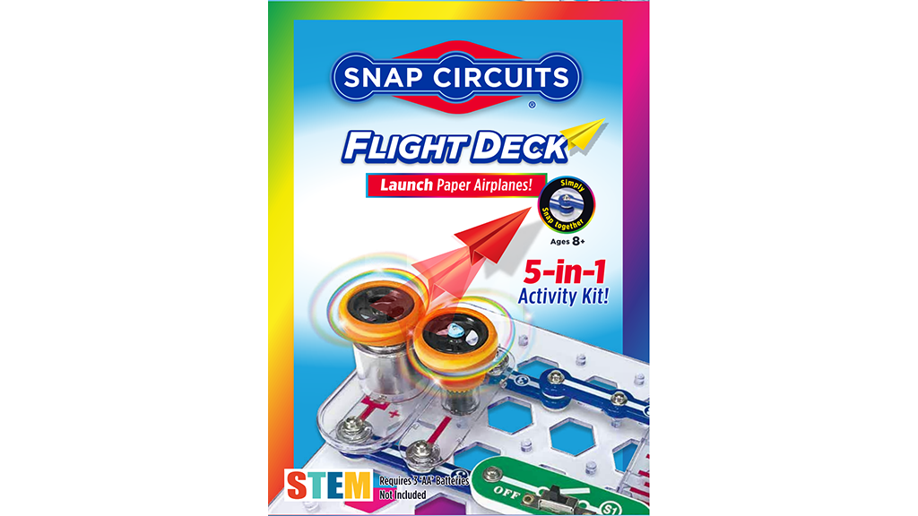 Presentación de juguetes: Elenco Snap Circuits Flight Deck Activity Kit