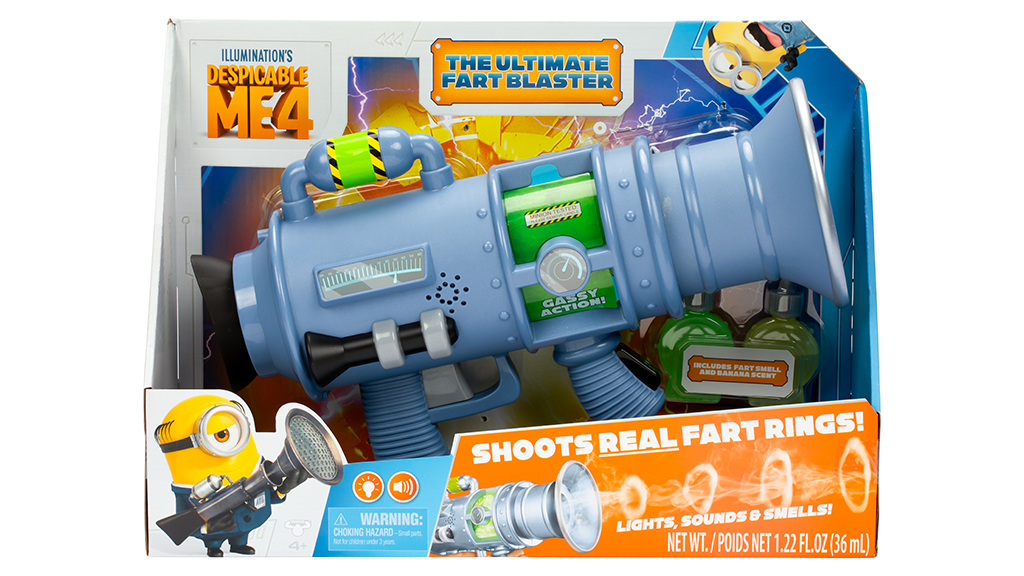 Demostración de juguetes: Moose Toys Minions 4 Arma definitiva de pedos