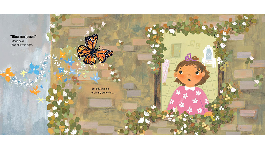María Mariposa es el libro que da alas a los niños