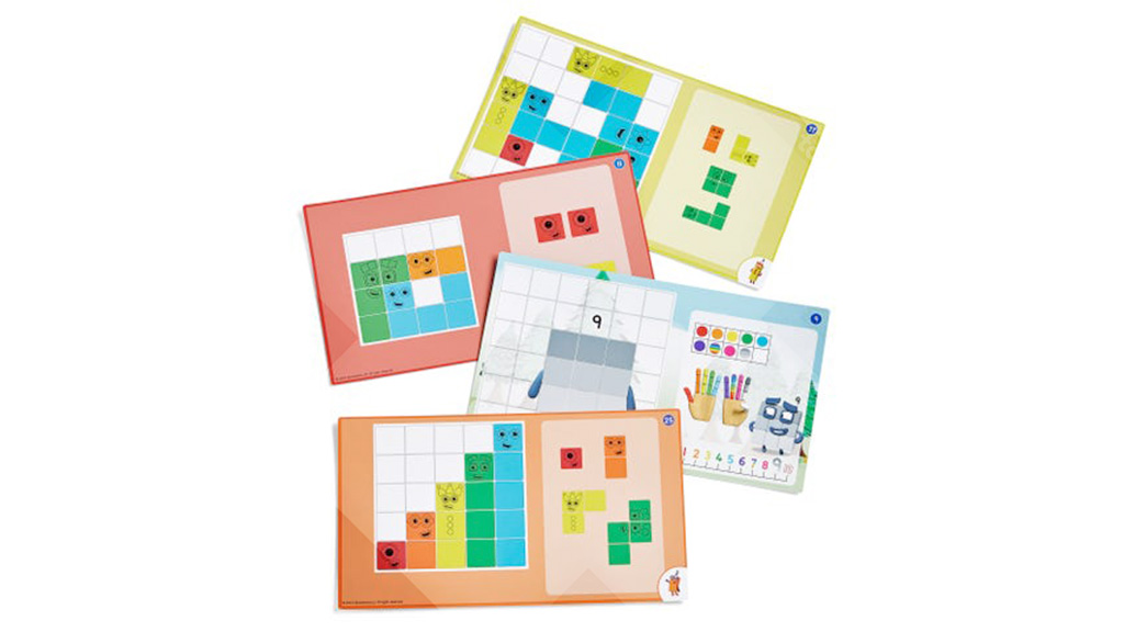 Presentación de juguetes: hand2mind Numberblocks rompecabezas