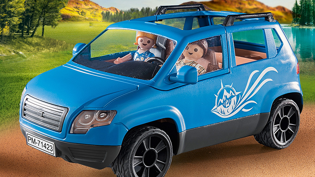 Demostración de juguetes: Playmobil caravana con coche