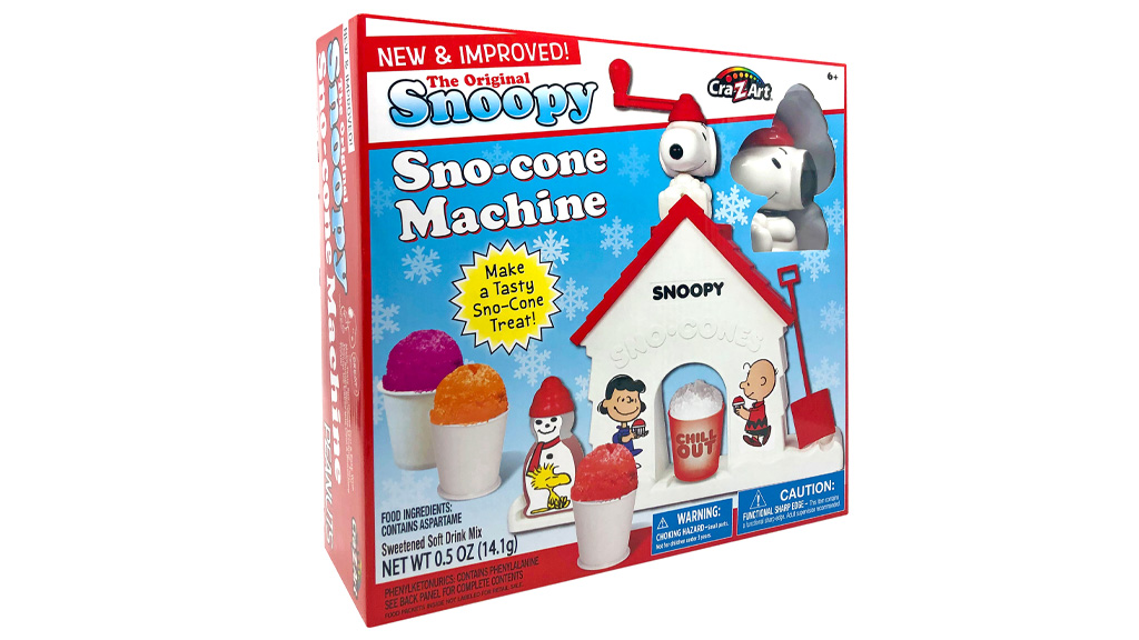 Demostración de juguetes: Cra-Z-Art Snoopy máquina de hacer raspados