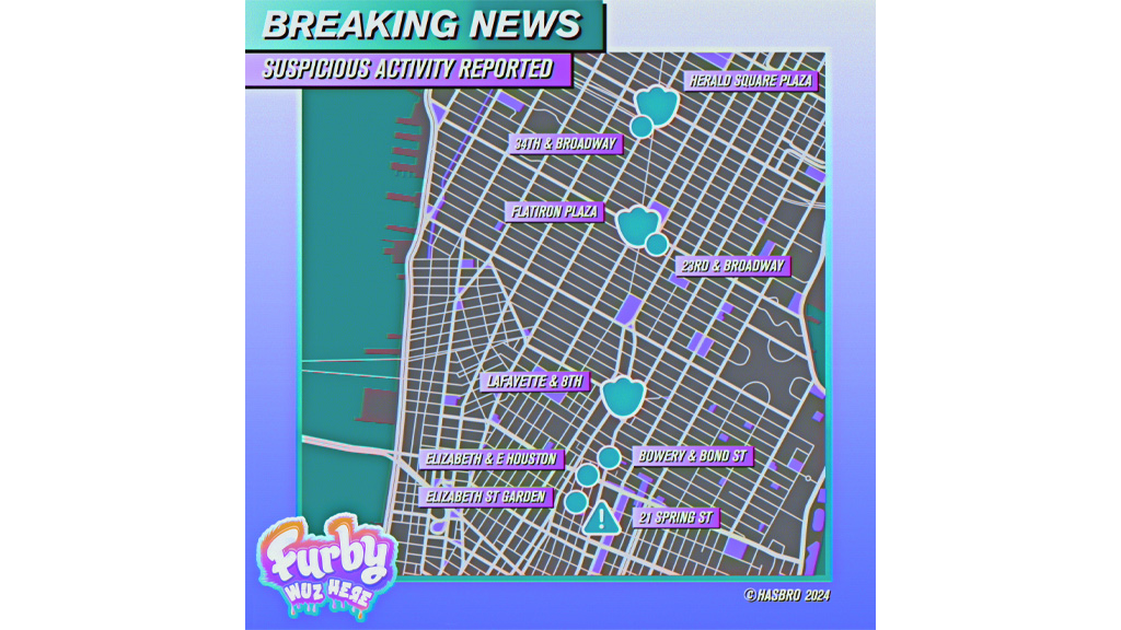 Visita la guarida de Furby con la experiencia Furby Wuz Here