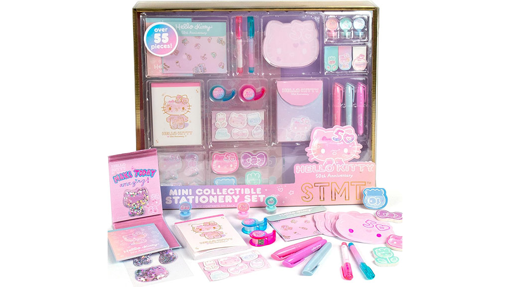 El tiempo de actividad es más divertido que nunca con los kits de hobby creativos de Hello Kitty