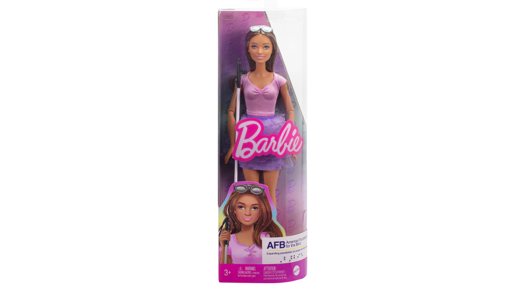 Aquí está la primera muñeca Barbie ciega y la muñeca Barbie negra con síndrome de Down