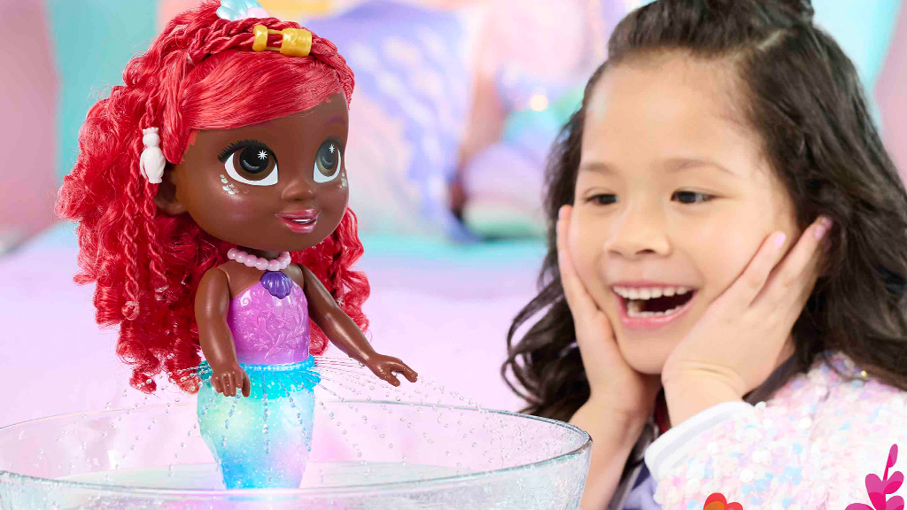 Presentación de juguetes: Just Play Disney Junior Splash & Glow Ariel