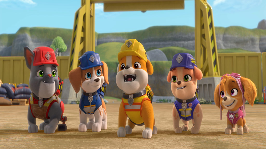 Los niños pueden celebrar los días de verano perrunos con los nuevos programas de "PAW Patrol" y "Rubble & Crew"
