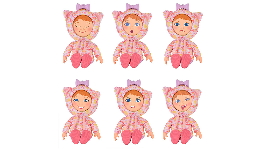 Presentación de juguetes: Sunny Day Entertainment Moodles muñeca de 12 pulgadas