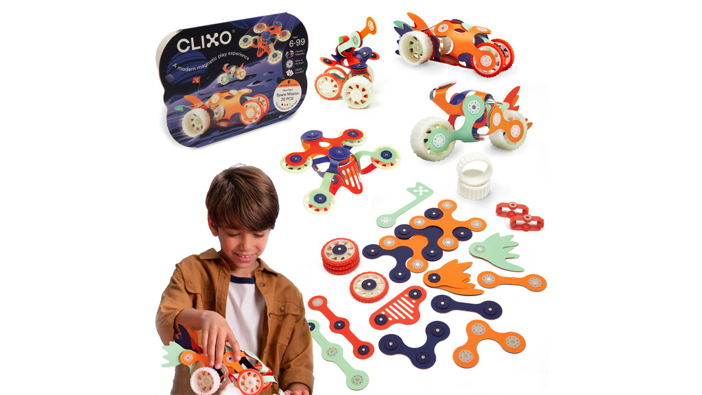 Construye tu propio universo magnético con los productos exclusivos de Clixo Target