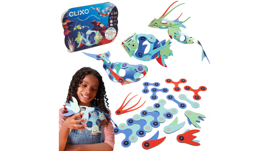 Construye tu propio universo magnético con los productos exclusivos de Clixo Target