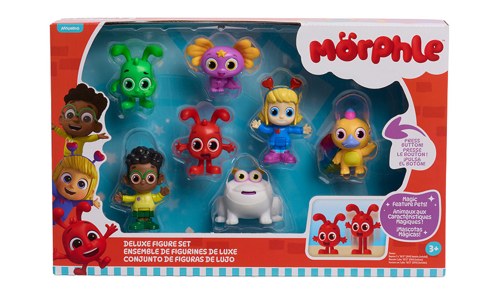 Los niños pueden jugar con sus personajes favoritos de Morphle y los adorables animales mágicos con los nuevos juegos de Just Play
