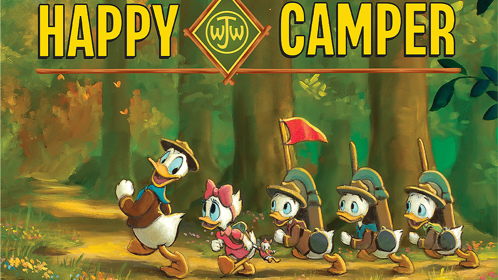 Los niños pueden explorar la naturaleza con Donald Duck