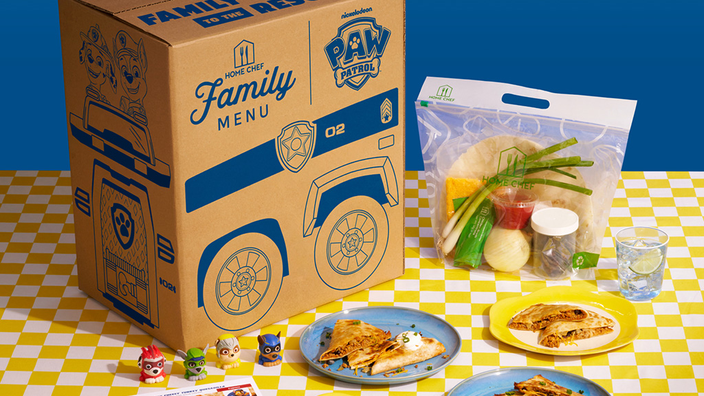 Los sets de comida de Home Chef PAW Patrol son deliciosos