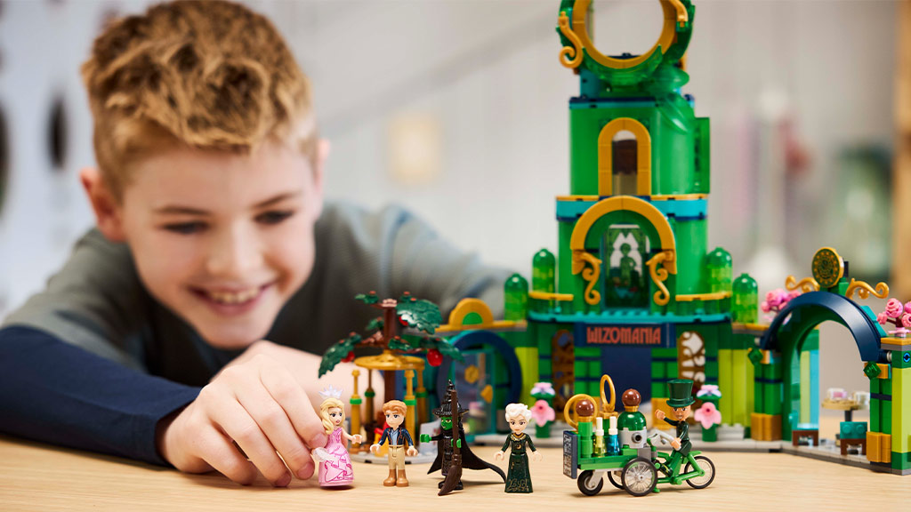 Los niños pueden sentir la magia en los nuevos sets de LEGO Wicked