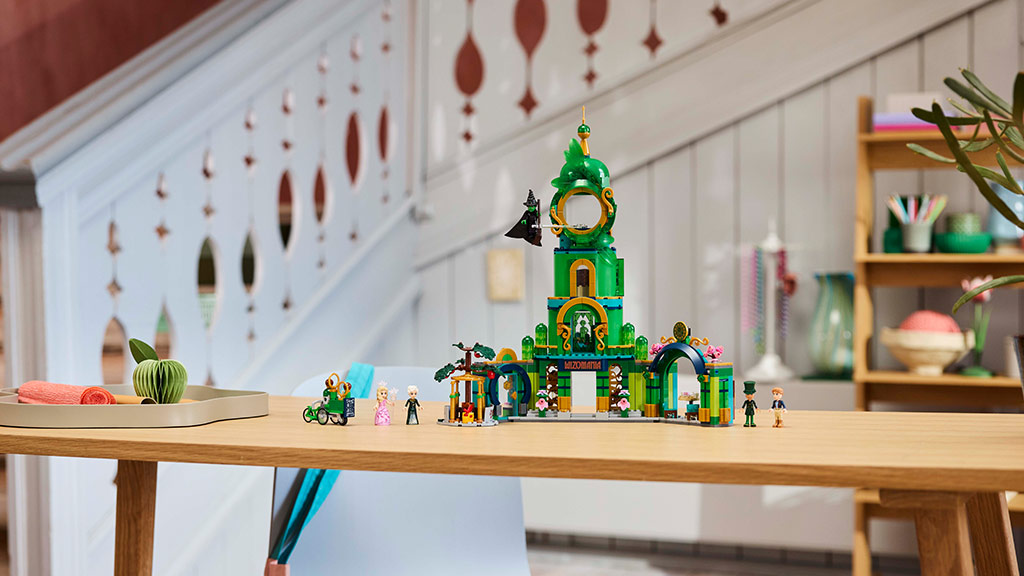 Los niños pueden sentir la magia en los nuevos sets de LEGO Wicked