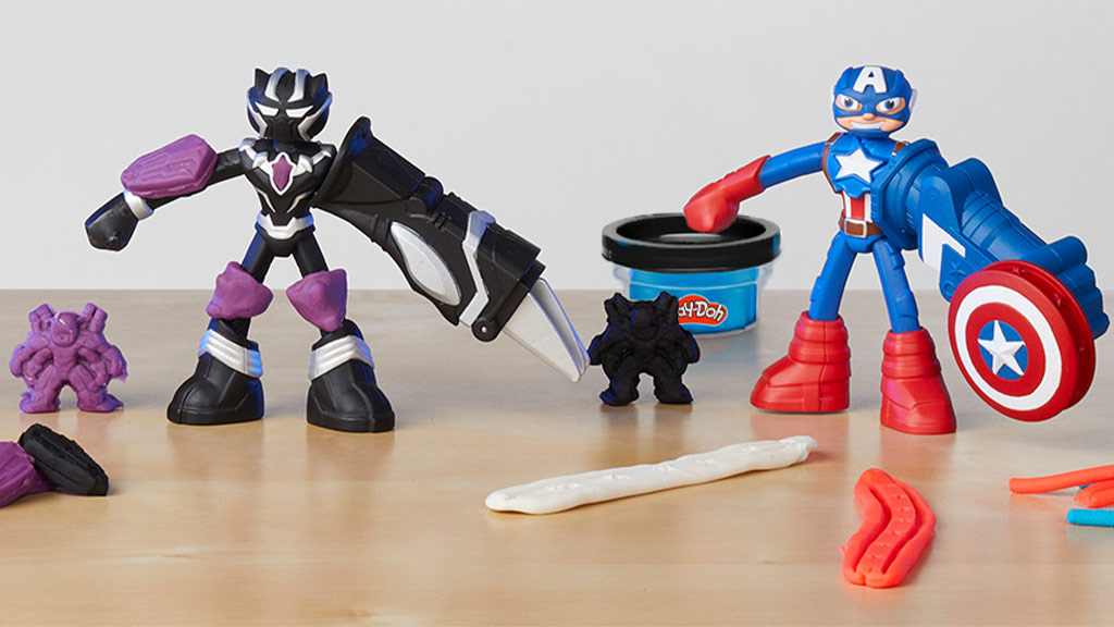 Hasbro y Marvel se han unido para una serie de YouTube de Play-Doh Marvel