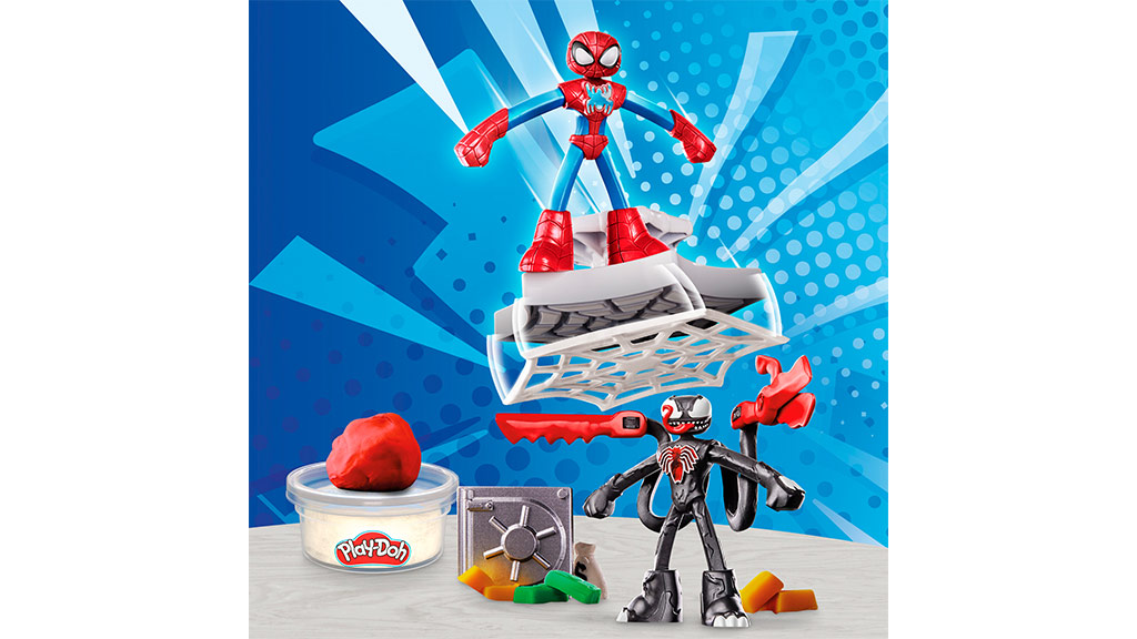 Hasbro y Marvel se han unido para una serie de YouTube de Play-Doh Marvel