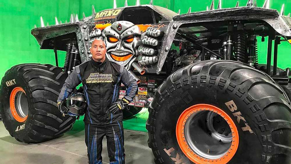 ¡De Moana a Monster Jam: ¡La Roca está lista para la acción!