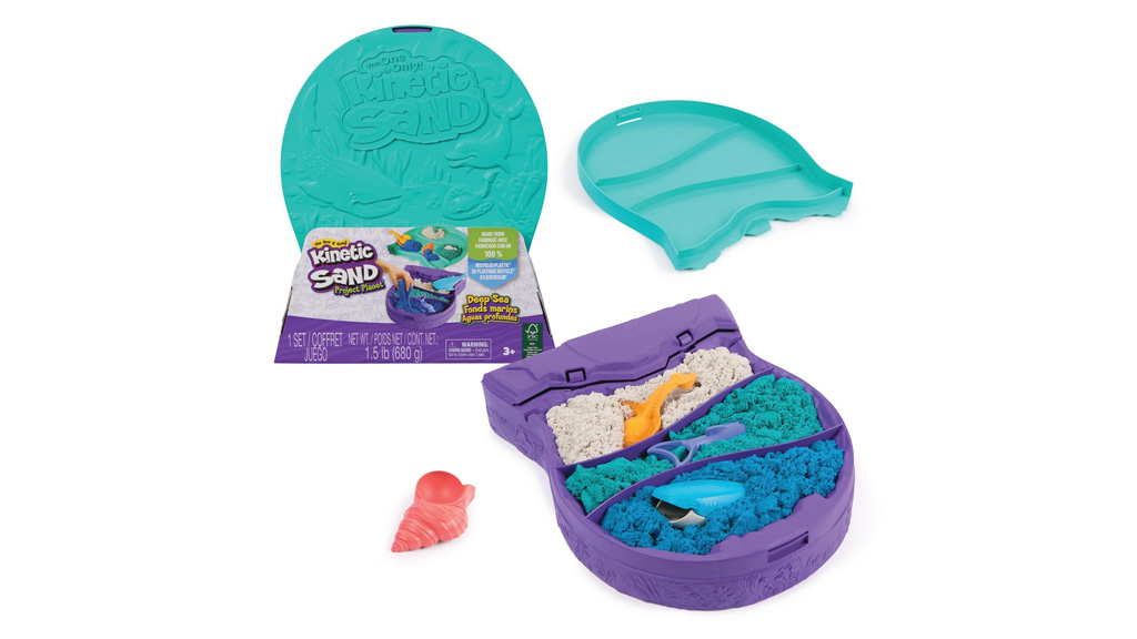 Salva el océano con un grano de arena con la colección Project Planet de Spin Master Kinetic Sand