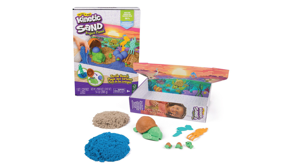 Salva el océano con un grano de arena con la colección Project Planet de Spin Master Kinetic Sand