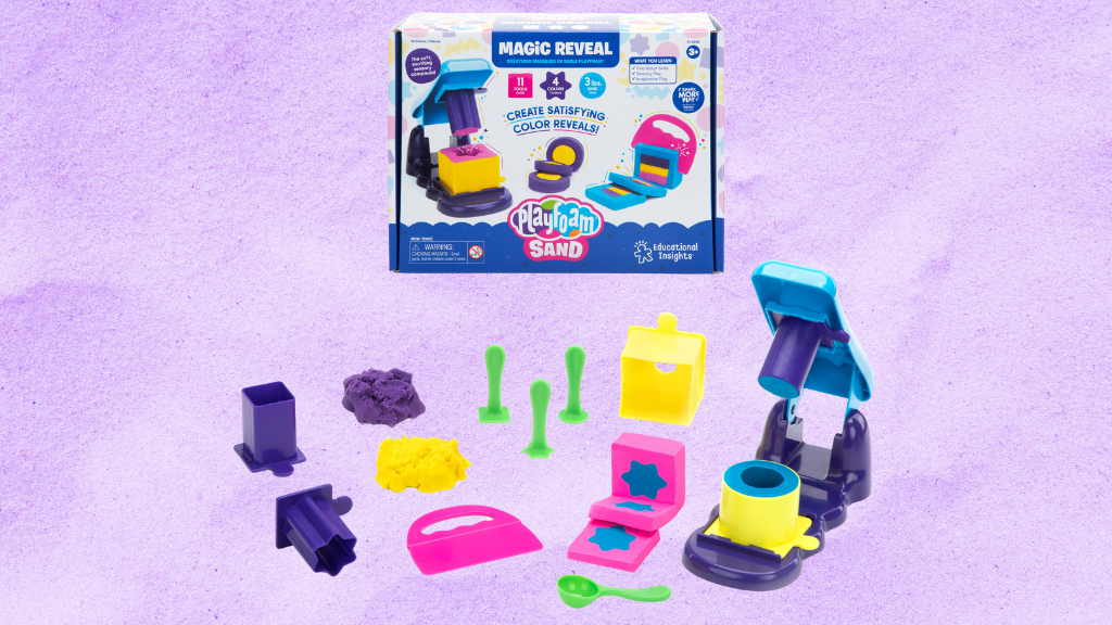 Presentación de juguetes: Educational Insights Playfoam Sand Magic Reveal