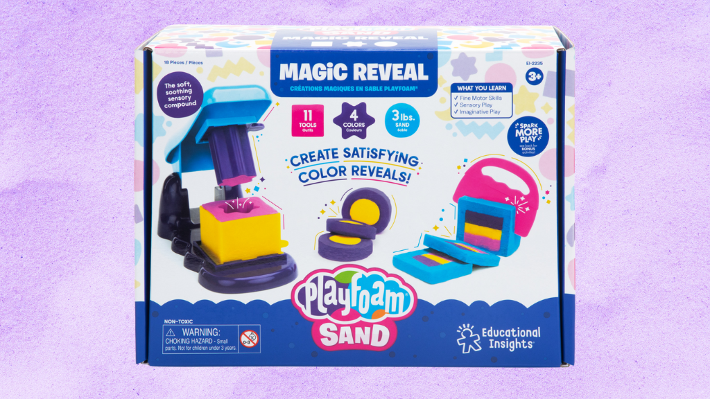 Presentación de juguetes: Educational Insights Playfoam Sand Magic Reveal