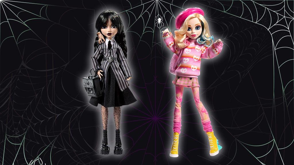 ¡Llegan las nuevas muñecas Wednesday Monster High de Mattel!