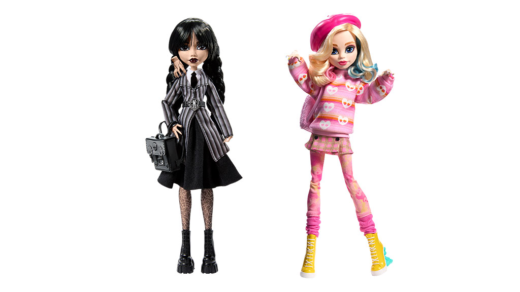 ¡Llegan las nuevas muñecas Wednesday Monster High de Mattel!
