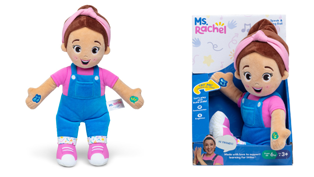 Aquí está la colección de juguetes de Spin Master Ms. Rachel