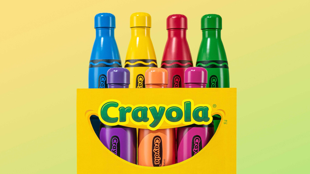 Las nuevas botellas de agua Crayola de Swell ofrecen diversión colorida a los niños