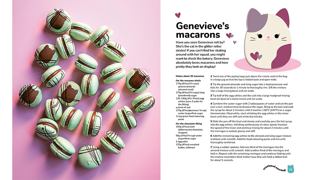 Crea las delicias más suaves y dulces con este libro de recetas de Squishmallows