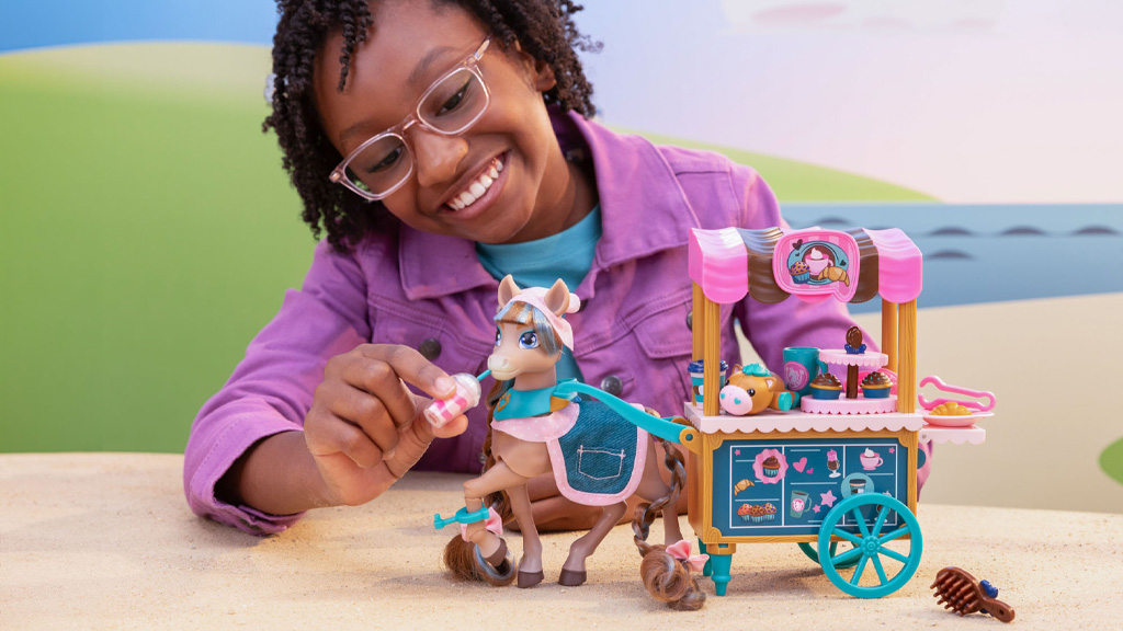 Esta nueva serie de caballos de Wild Horse seguramente encantará a los niños