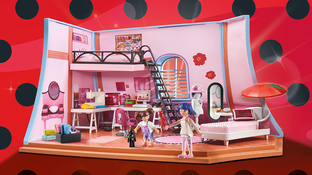 Presentación de juguetes: Playmobil Marinette apartamento en el ático maravilloso