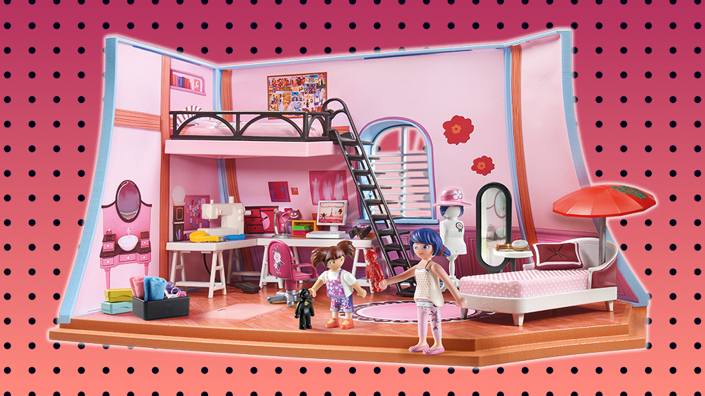 Presentación de juguetes: Playmobil Marinette apartamento en el ático maravilloso