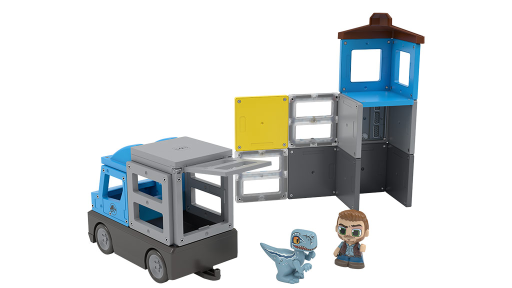Moose Toys presenta los sets de construcción magnéticos de Tile Town