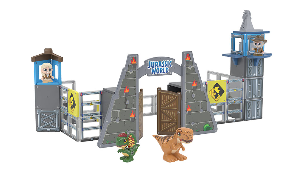 Moose Toys presenta los sets de construcción magnéticos de Tile Town