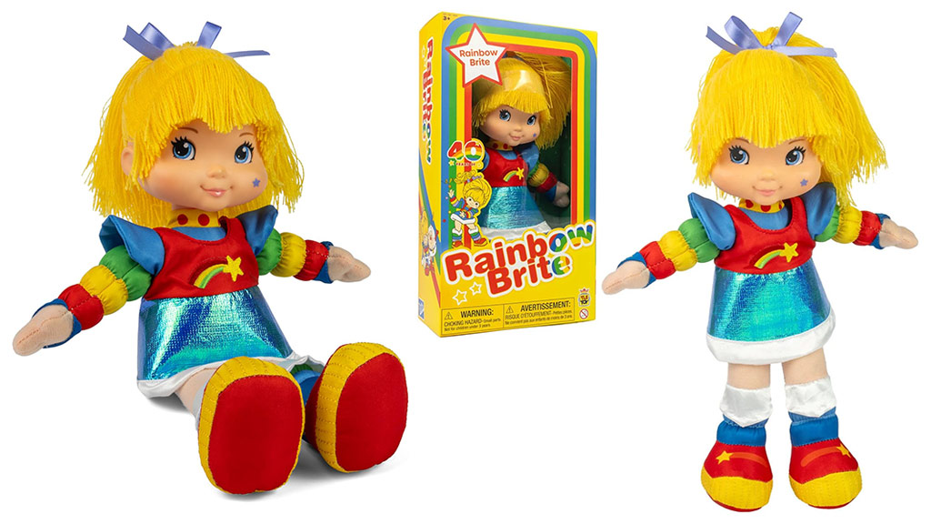 Presentación de juguetes: The Loyal Subjects Rainbow Brite colección de muñecas de 12 pulgadas