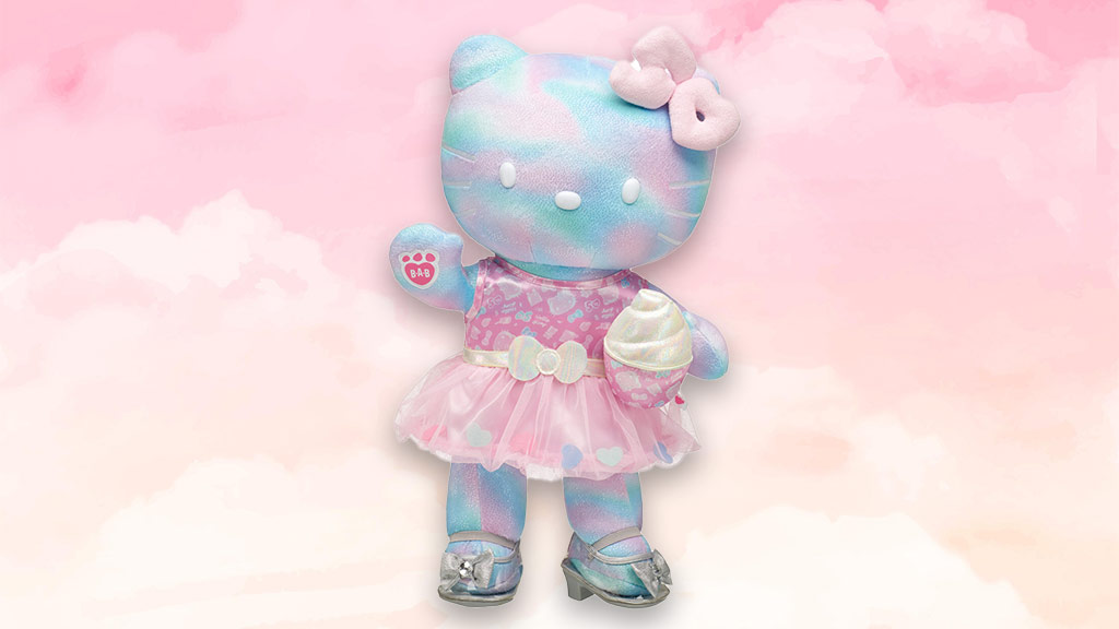 ¡Celebra el cumpleaños de Hello Kitty con un peluche de Build-A-Bear!