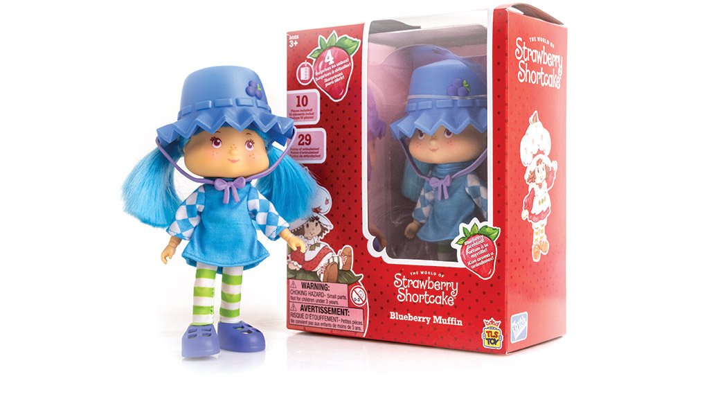 Añade color al juego con las muñecas de Strawberry Shortcake y el Caballero Arcoíris