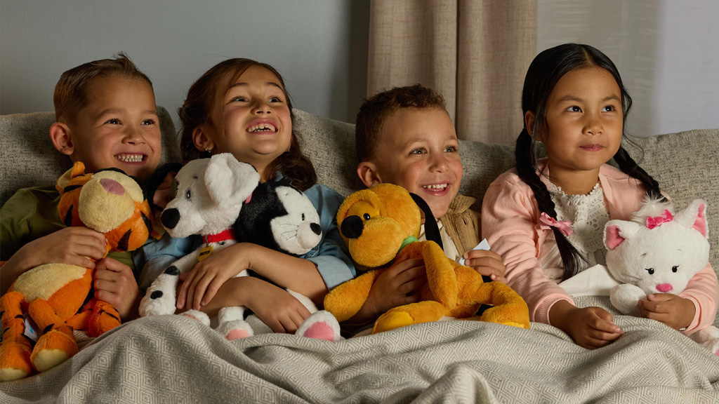 Los niños vivirán felices con la nueva colección de peluches Disney GUND