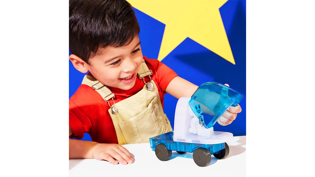 Presentación de juguetes: Magna-Tiles Space set de 32 piezas